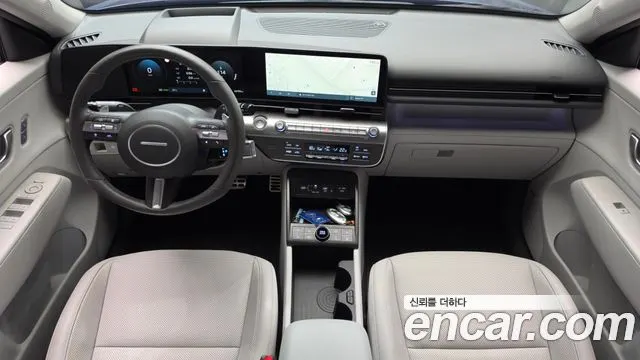 HYUNDAI KONA ELECTRIC 2023 — 24 755 км, светло-серебристый, Корея — под ключ — фото 7