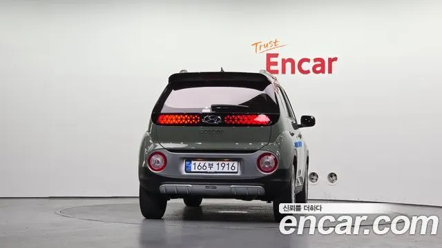 HYUNDAI CASPER 2023 — 42 767 км, зелёный, Корея — под ключ — фото 4