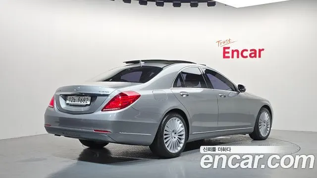 MERCEDES-BENZ S-CLASS W222 2015 — 125 772 км, серебристый, Корея — под ключ — фото 2