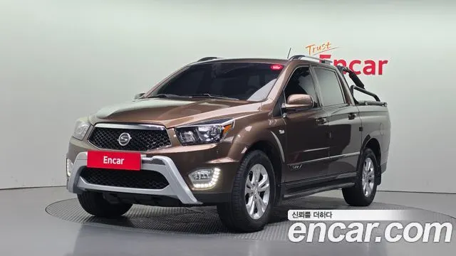 KGM KORANDO SPORTS 2016 — 133 419 км, коричневый, Корея — под ключ — фото 1