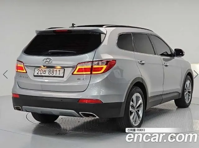 HYUNDAI MAXCRUZ 2014 — 121 566 км, серебристо-серый, Корея — под ключ — фото 4