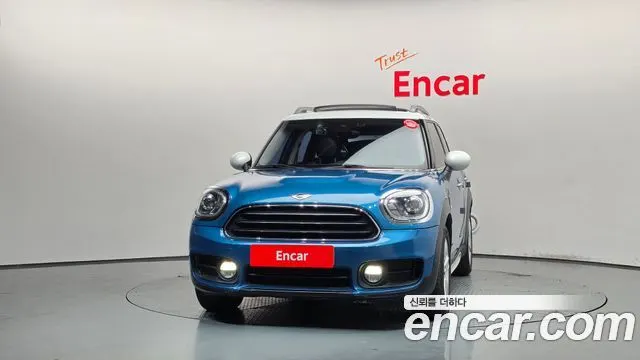 MINI COOPER D COUNTRYMAN 2018 — 108 522 км, синий, Корея — под ключ — фото 3