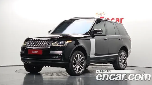 LAND ROVER RANGE ROVER 2017 — 70 476 км, чёрный, Корея — под ключ — фото 12