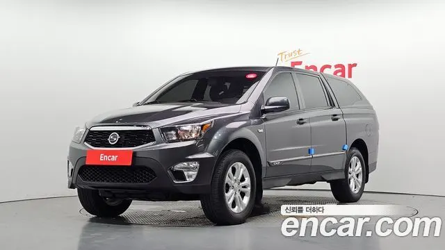 KGM KORANDO SPORTS 2018 — 106 513 км, серый, Корея — под ключ — фото 1
