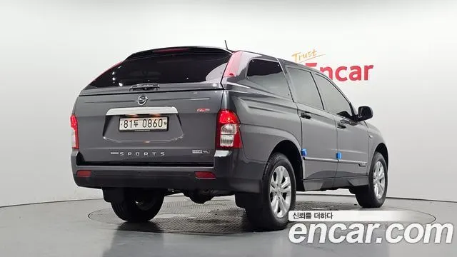 KGM KORANDO SPORTS 2018 — 106 513 км, серый, Корея — под ключ — фото 2
