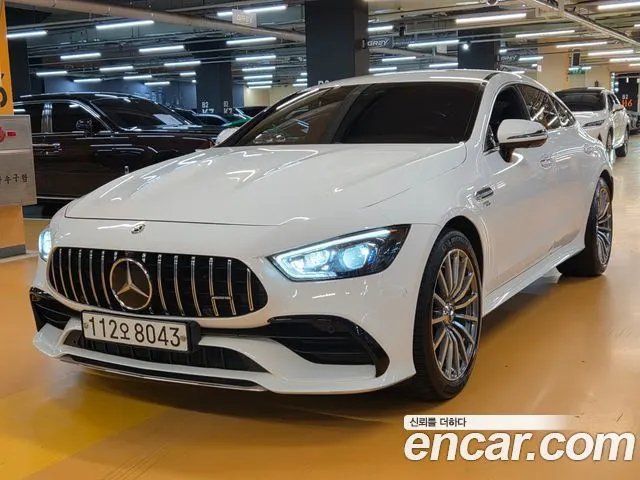 MERCEDES-BENZ AMG GT 2020 — 57 000 км, белый, Корея — под ключ — фото 2