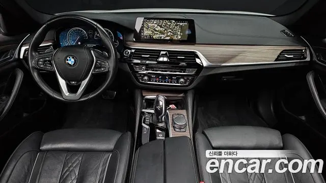 BMW 5 SERIES 2017 — 50 071 км, белый, Корея — под ключ — фото 7
