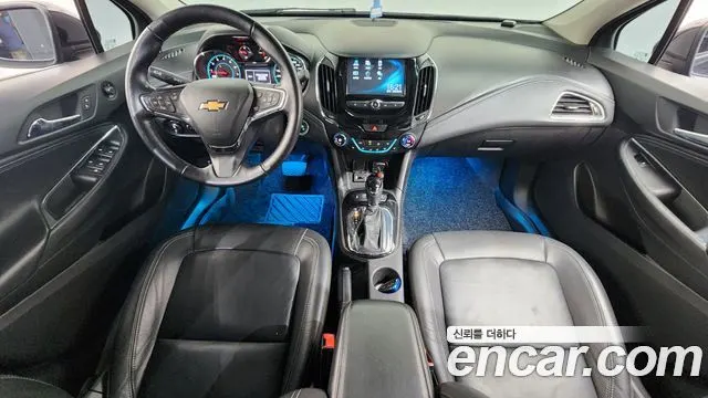 CHEVROLET CRUZE 2017 — 93 675 км, чёрный, Корея — под ключ — фото 7