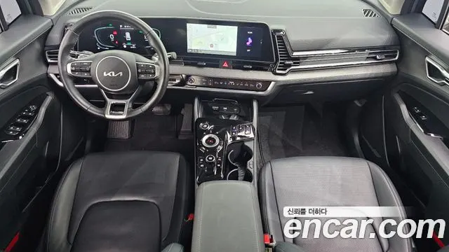 KIA SPORTAGE HYBRID 2023 — 28 180 км, серебристо-серый, Корея — под ключ — фото 7