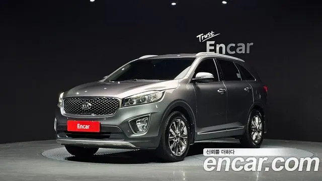 KIA SORENTO 2015 — 106 540 км, серый, Корея — под ключ — фото 1