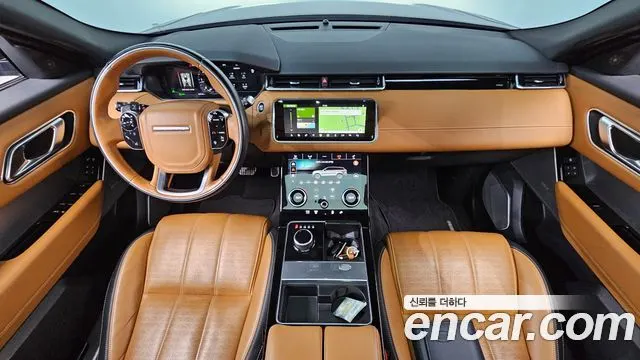 LAND ROVER RANGE ROVER VELAR 2018 — 60 546 км, бежевый, Корея — под ключ — фото 7
