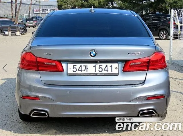 BMW 5 SERIES 2017 — 167 960 км, серый, Корея — под ключ — фото 4