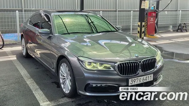 BMW 7 SERIES 2016 — 215 000 км, бежевый, Корея — под ключ — фото 2