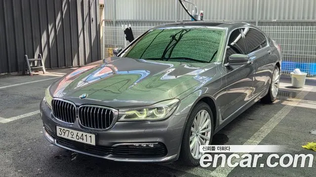 BMW 7 SERIES 2016 — 215 000 км, бежевый, Корея — под ключ — фото 3