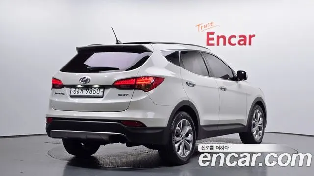 HYUNDAI SANTA FE 2013 — 133 133 км, белый-перламутр, Корея — под ключ — фото 2