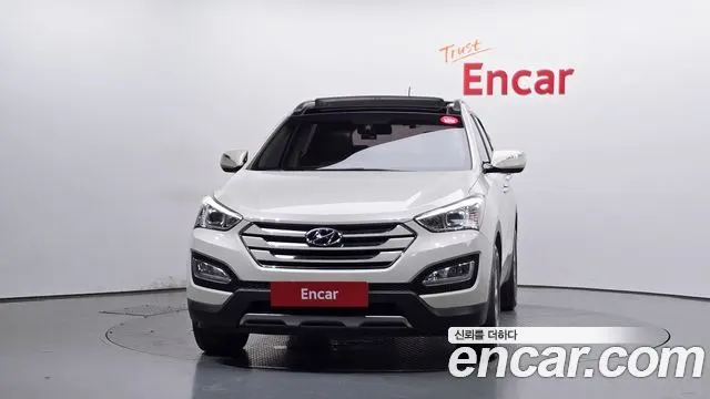 HYUNDAI SANTA FE 2013 — 133 133 км, белый-перламутр, Корея — под ключ — фото 3