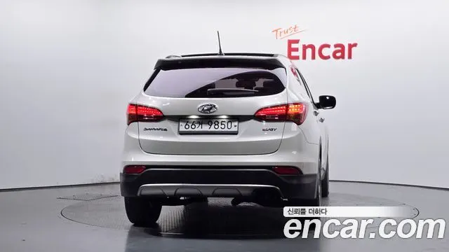 HYUNDAI SANTA FE 2013 — 133 133 км, белый-перламутр, Корея — под ключ — фото 4