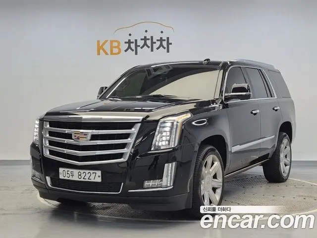 CADILLAC ESCALADE 2017 — 91 329 км, чёрный, Корея — под ключ — фото 11