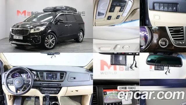 KIA CARNIVAL 2019 — 112 374 км, чёрный, Корея — под ключ — фото 12