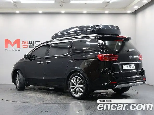 KIA CARNIVAL 2019 — 112 374 км, чёрный, Корея — под ключ — фото 4