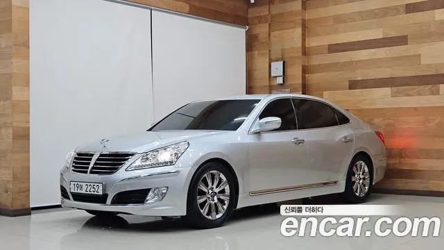 HYUNDAI EQUUS 2012 — 118 648 км, серебристый, Корея — под ключ — фото 11