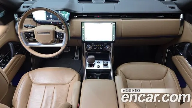 LAND ROVER RANGE ROVER 2023 — 48 604 км, светло-золотистый, Корея — под ключ — фото 7