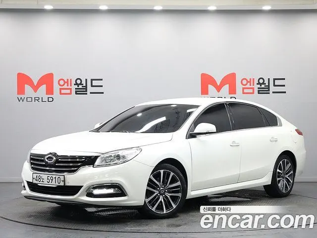 RENAULT KOREA SM7 NOVA 2019 — 205 454 км, белый, Корея — под ключ — фото 1