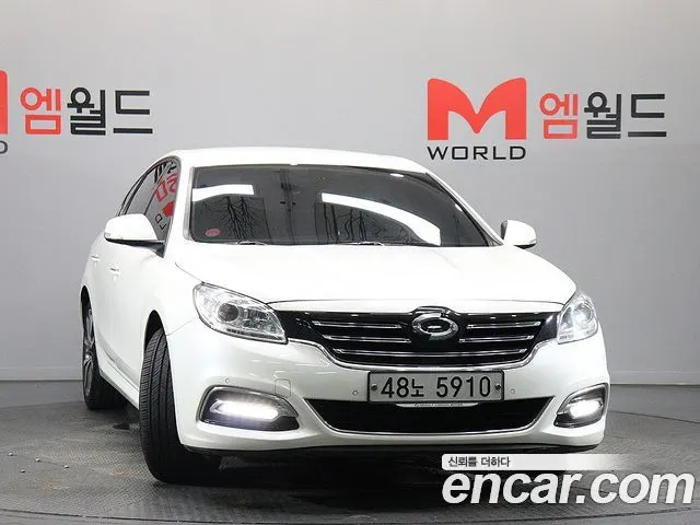 RENAULT KOREA SM7 NOVA 2019 — 205 454 км, белый, Корея — под ключ — фото 2