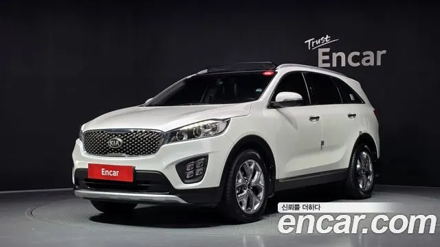 KIA SORENTO 2016 — 97 038 км, белый, Корея — под ключ — фото 1
