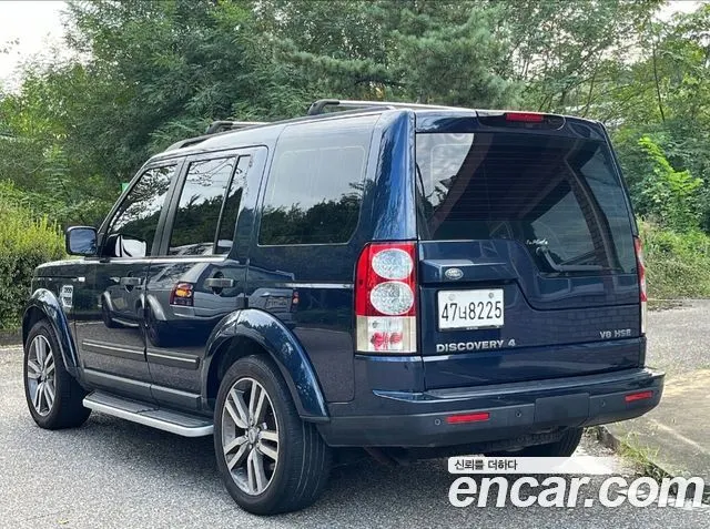 LAND ROVER DISCOVERY 4 2012 — 187 000 км, синий, Корея — под ключ — фото 2