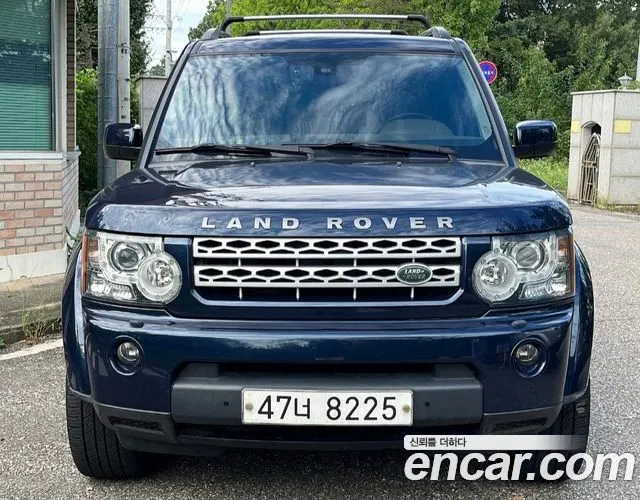 LAND ROVER DISCOVERY 4 2012 — 187 000 км, синий, Корея — под ключ — фото 3