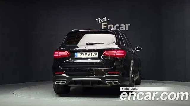 MERCEDES-BENZ GLC-CLASS X253 2018 — 124 008 км, чёрный, Корея — под ключ — фото 4