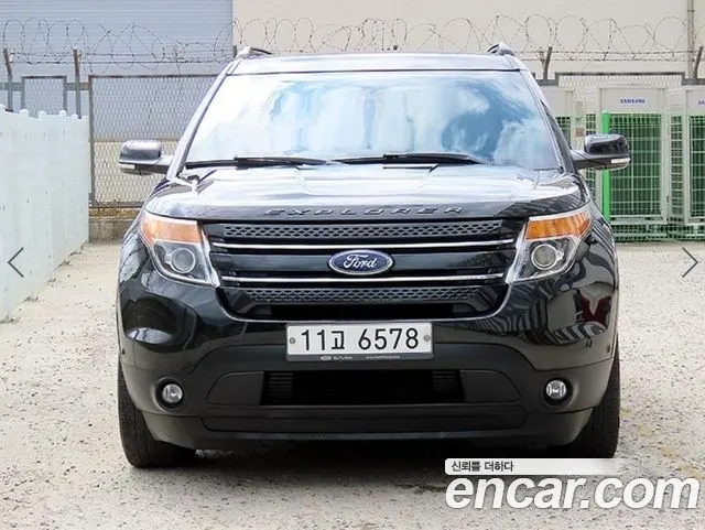 FORD EXPLORER 2015 — 144 180 км, чёрный, Корея — под ключ — фото 2