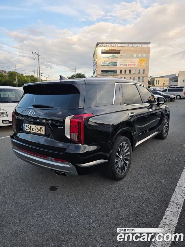 HYUNDAI PALISADE 2023 — 85 929 км, чёрный, Корея — под ключ — фото 3