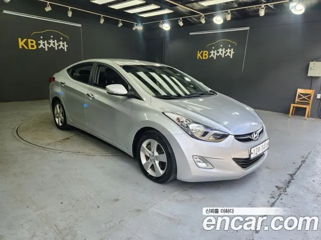 HYUNDAI AVANTE 2012 — 135 300 км, серебристый, Корея — под ключ — фото 8