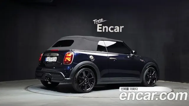 MINI COOPER S CONVERTIBLE 2024 — 10 970 км, синий, Корея — под ключ — фото 2