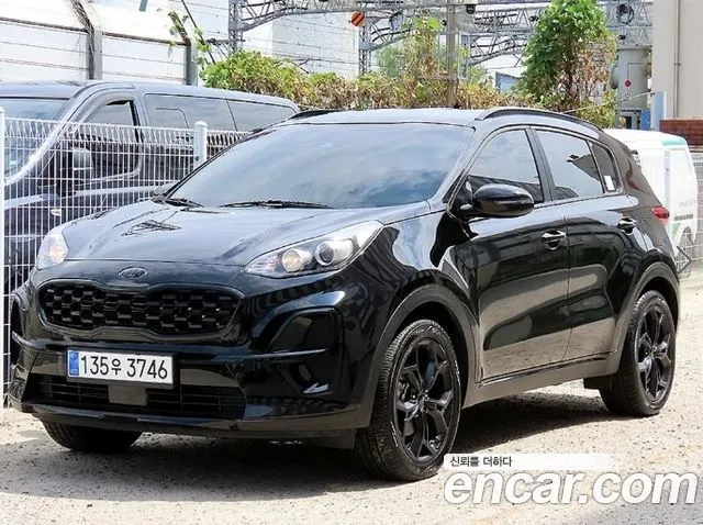 KIA SPORTAGE THE BOLD 2022 — 136 122 км, чёрный, Корея — под ключ — фото 11