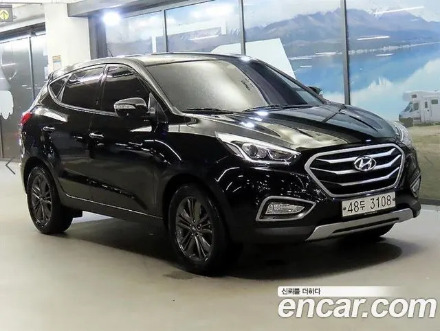 HYUNDAI TUCSON 2014 — 104 679 км, чёрный, Корея — под ключ — фото 6