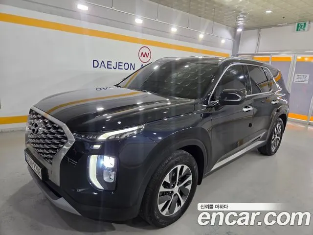 HYUNDAI PALISADE 2019 — 183 300 км, синий, Корея — под ключ — фото 1