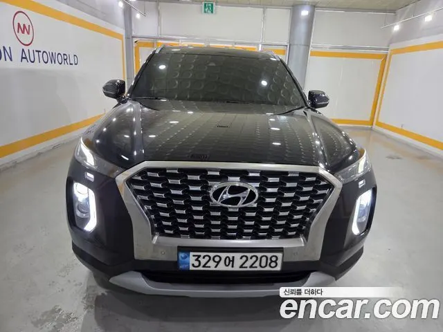 HYUNDAI PALISADE 2019 — 183 300 км, синий, Корея — под ключ — фото 2