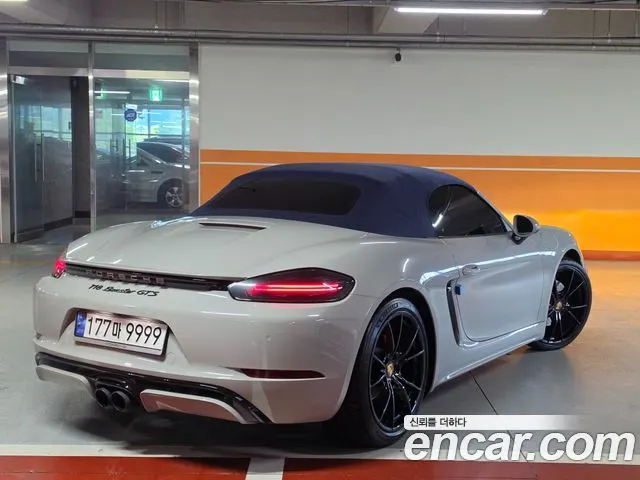 PORSCHE 718 BOXSTER 2018 — 84 000 км, белый, Корея — под ключ — фото 6