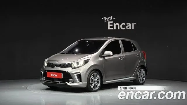 KIA MORNING 2020 — 100 559 км, светло-золотистый, Корея — под ключ — фото 1
