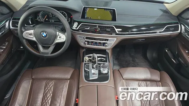 BMW 7 SERIES 2016 — 123 262 км, чёрный, Корея — под ключ — фото 7