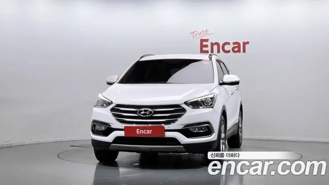 HYUNDAI SANTA FE 2018 — 116 232 км, белый, Корея — под ключ — фото 3