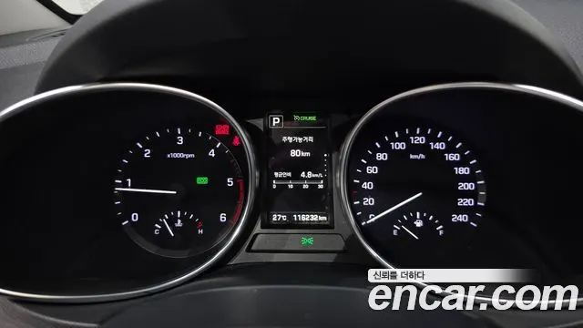 HYUNDAI SANTA FE 2018 — 116 232 км, белый, Корея — под ключ — фото 8