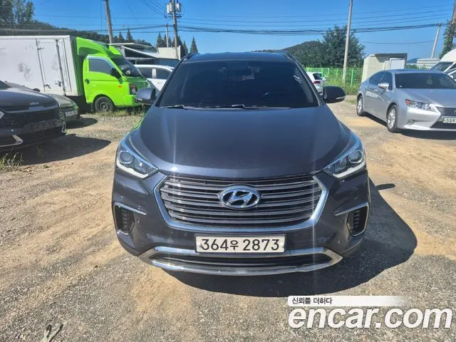 HYUNDAI MAXCRUZ 2017 — 175 000 км, серый, Корея — под ключ — фото 1