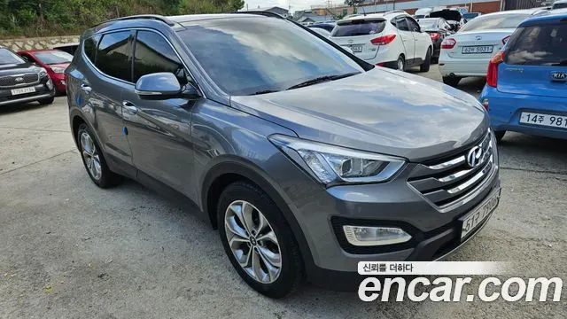 HYUNDAI SANTA FE 2015 — 168 279 км, серебристо-серый, Корея — под ключ — фото 2