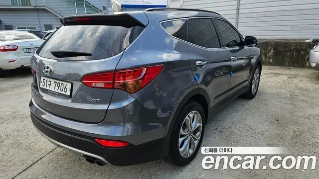 HYUNDAI SANTA FE 2015 — 168 279 км, серебристо-серый, Корея — под ключ — фото 3
