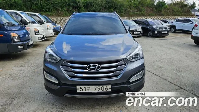 HYUNDAI SANTA FE 2015 — 168 279 км, серебристо-серый, Корея — под ключ — фото 6
