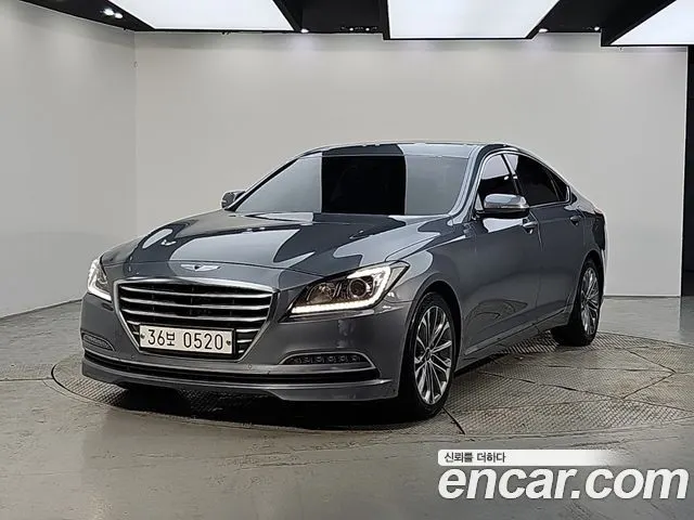 HYUNDAI GENESIS DH 2016 — 173 583 км, серый, Корея — под ключ — фото 12